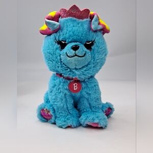 Barbie Princess Puppy Dog Pet Plush Stuffed Animal 8" Toy Blue 2020 Mattel